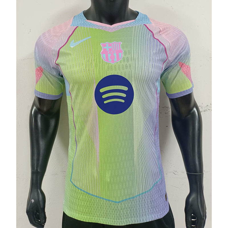 Barcelona Authentic Soccer Jersey Green Special Edition Shirt 2025/26