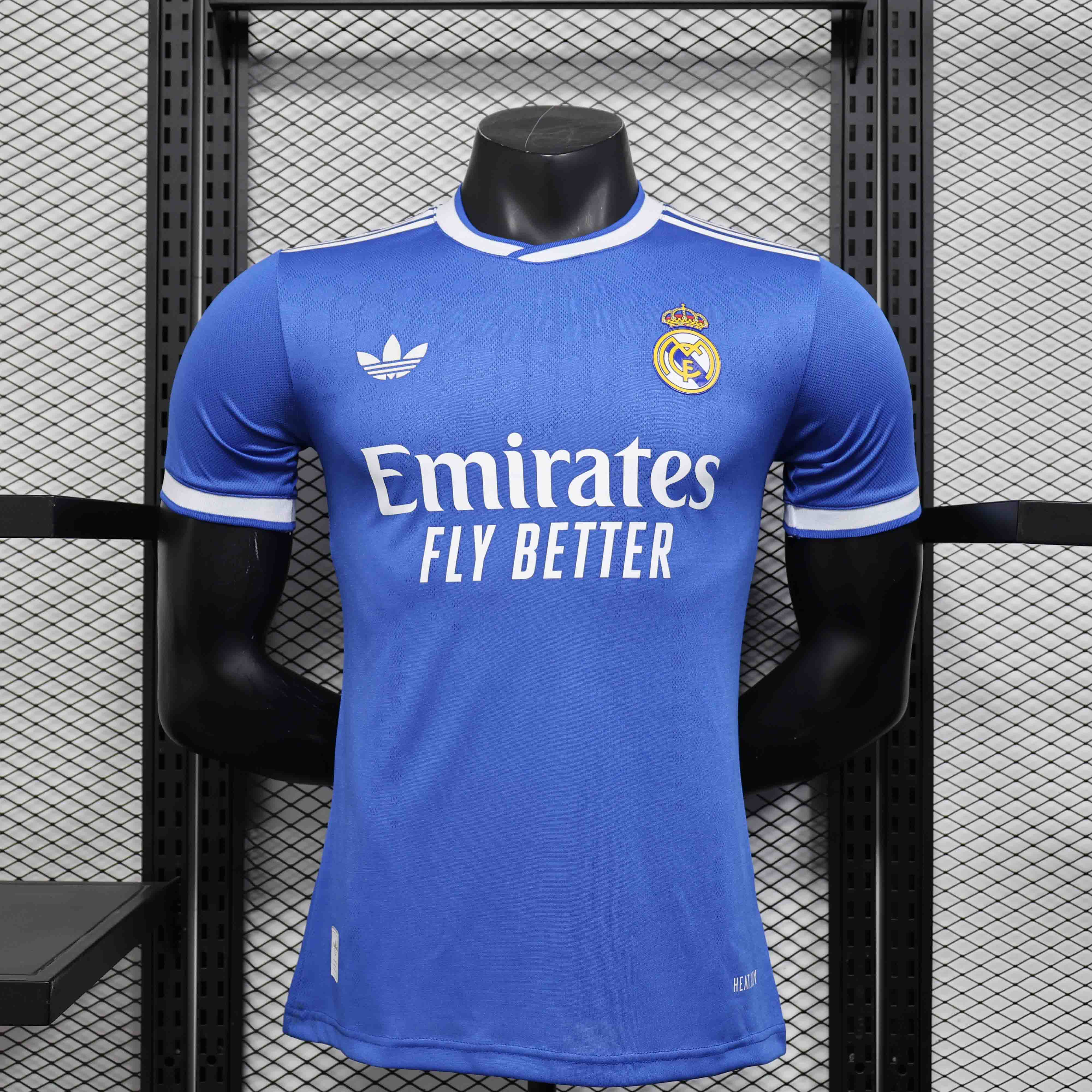 Real Madrid Authentic Soccer Jersey Third Away Shirt 2025/26