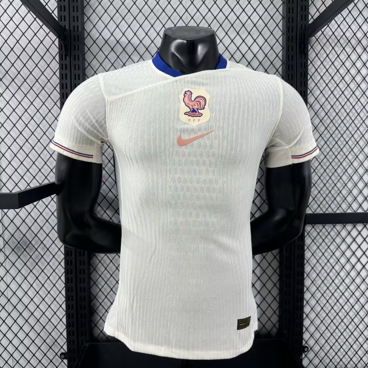France Authentic Soccer Jersey Away Shirt 2025