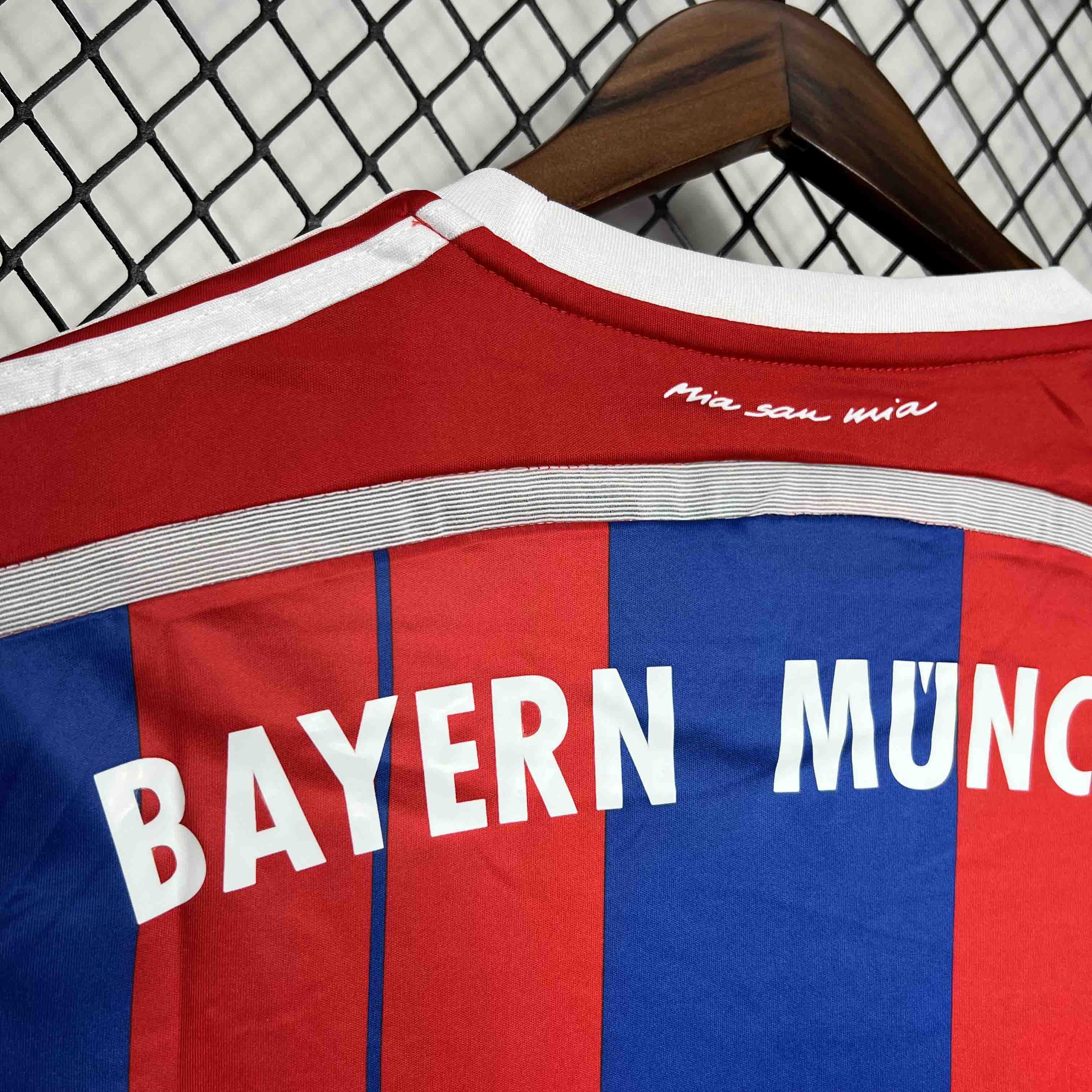 Bayern Munich Retro Jersey Home Soccer Shirt 2014-2015