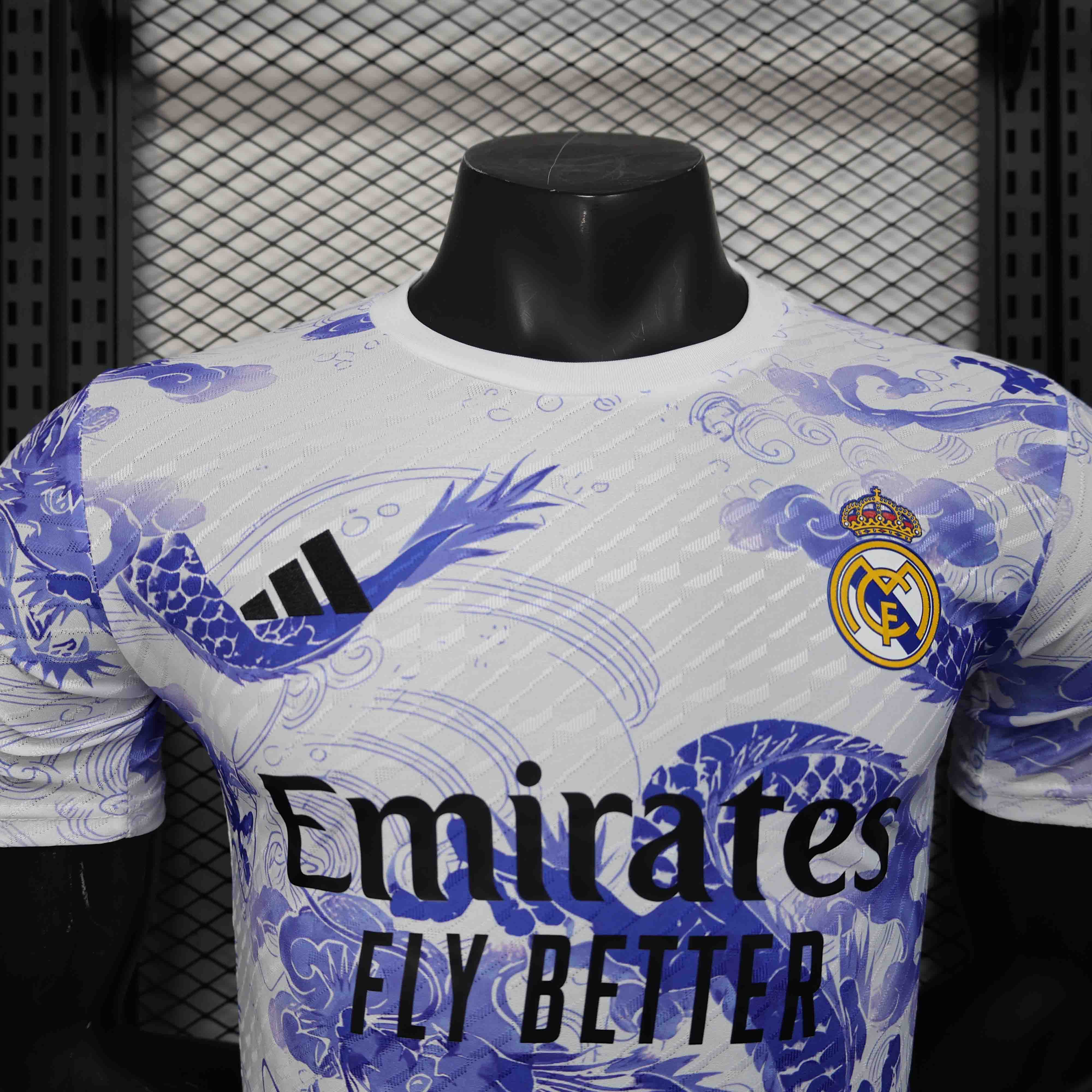 Real Madrid Authentic Soccer Jersey Dragon Special Edition Shirt 2025/26