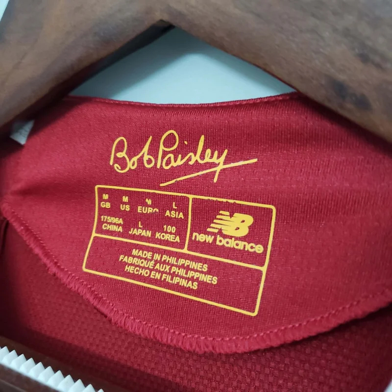 Liverpool Retro Football Jersey Home Custom Shirt 2019/20