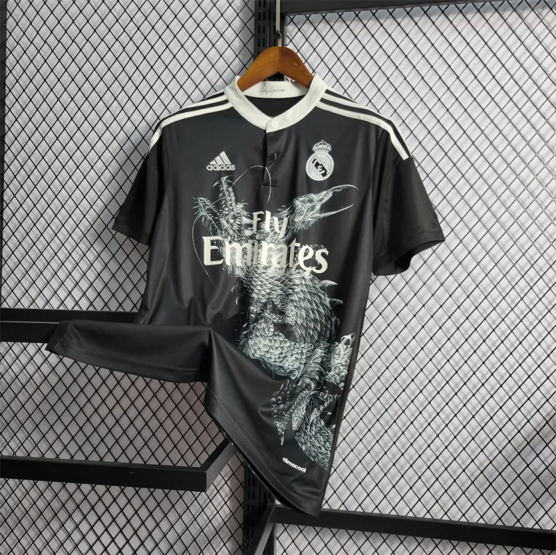 Real Madrid Retro Jersey Third Away Custom Soccer Shirt 2014/15