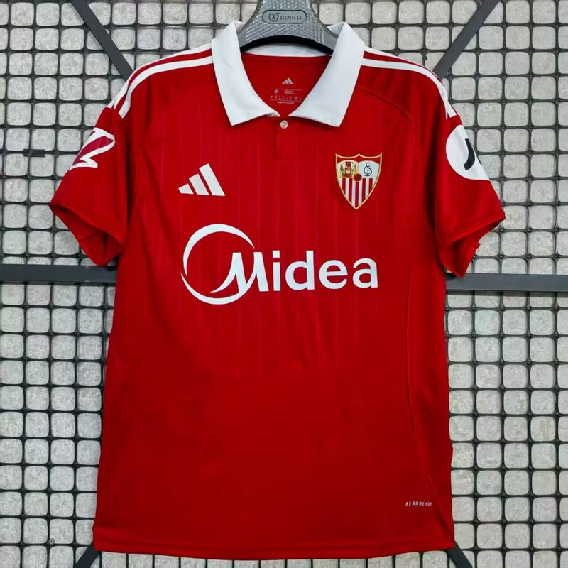 Sevilla FC Soccer Jersey Away Custom Shirt 2025/26