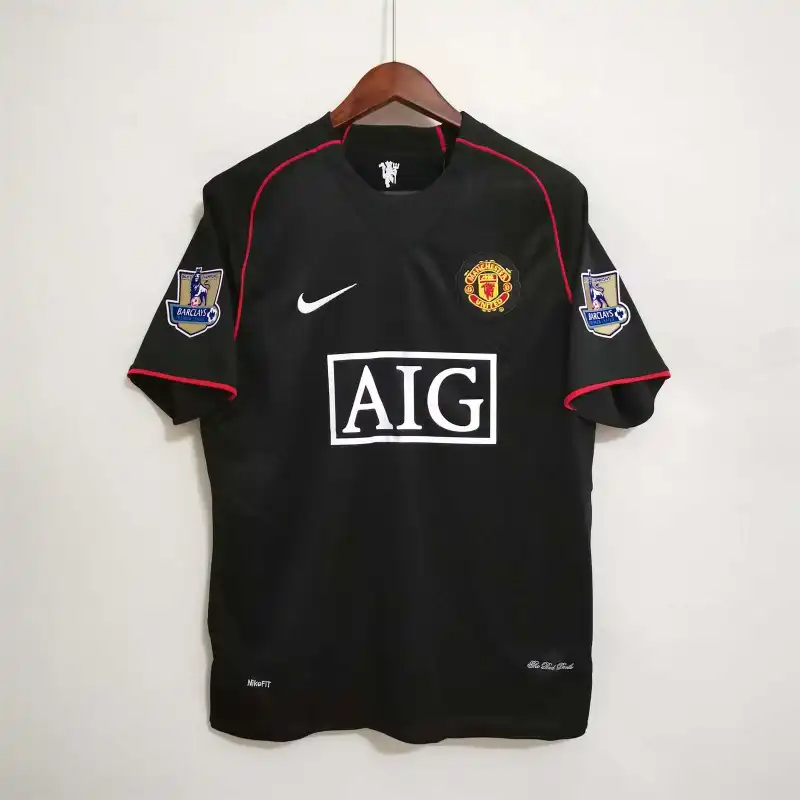 Manchester United Retro Away Football Jersey Shirt 2007/08