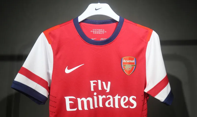 Arsenal Authentic Soccer Retro Jersey Home Shirt 2012-13