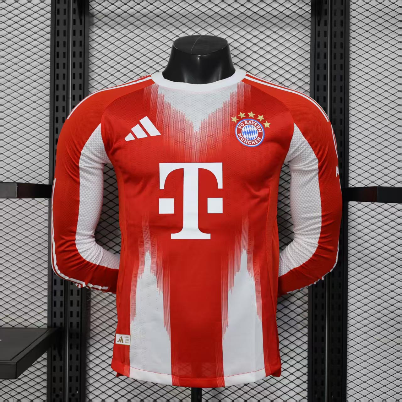 Authentic Bayern Munich Soccer Jersey Home Long Sleeve Shirt 2025/26
