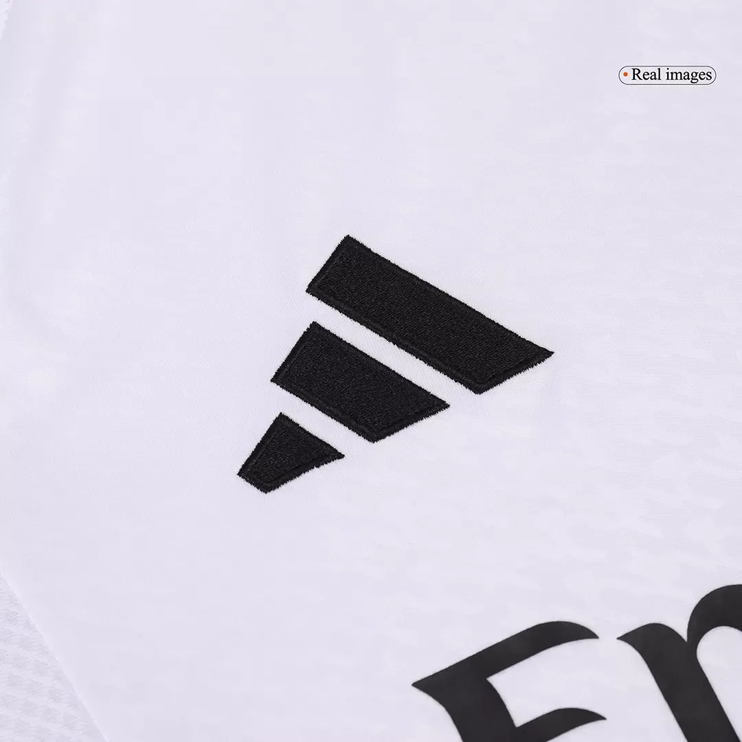 Real Madrid Soccer Jersey Home Custom Long Sleeve Shirt 2024/25