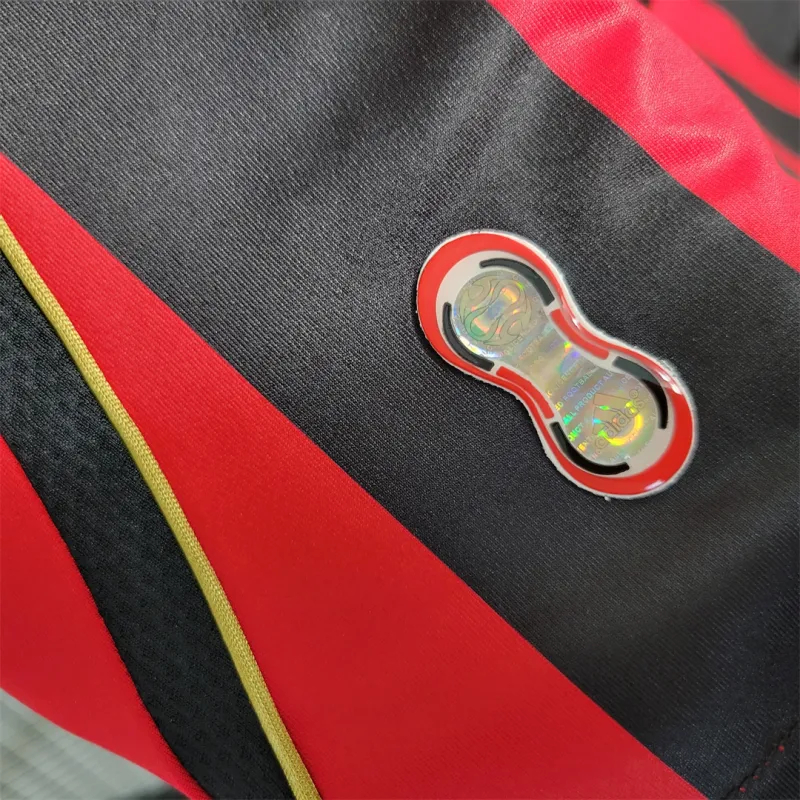 AC Milan Retro Soccer Jersey Home Long Sleeve Custom Shirt 2006/07