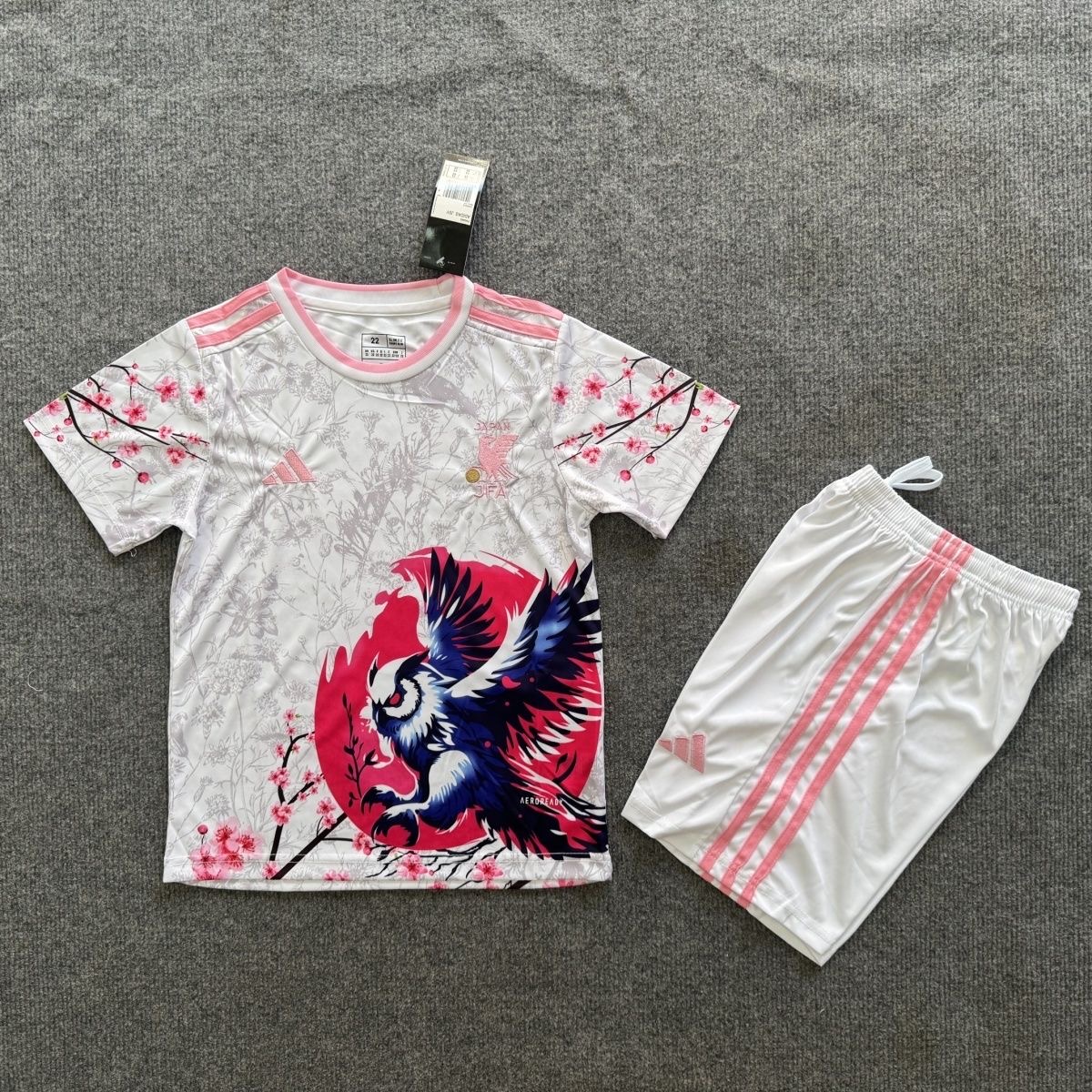 Japan Soccer Jersey Owl Special Edition Kids Kit Jersey+Shorts 2025