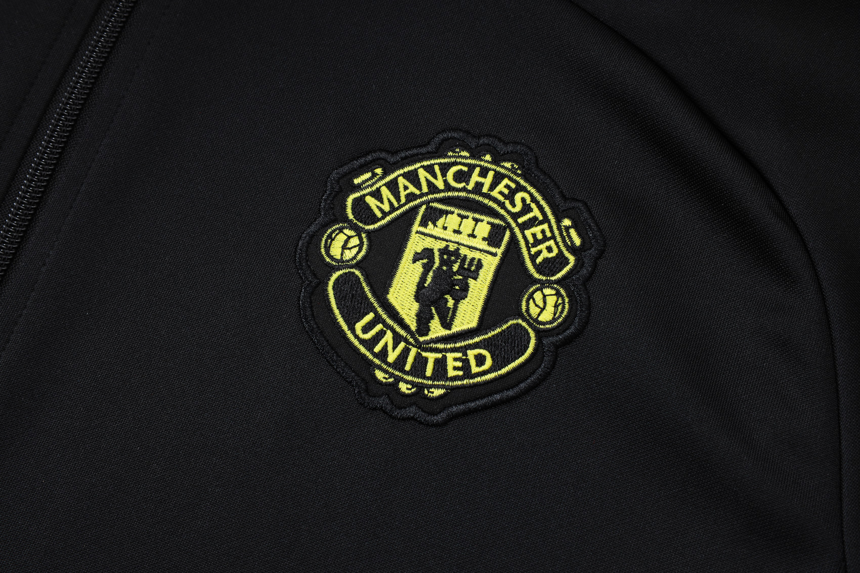 Manchester United Training Kit (Jacket+Pants) Black 2025/26