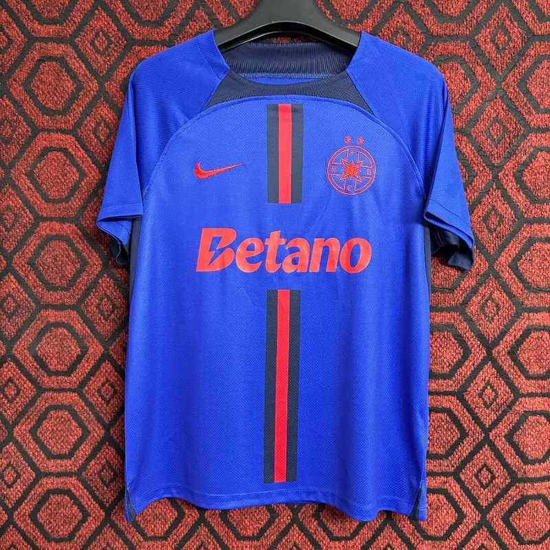24-25 FCSB Away Soccer Jersey Blue