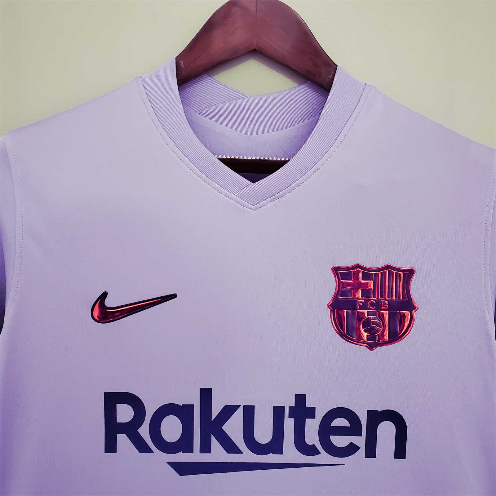 Barcelona Retro Jersey Away Soccer Shirt 2021/22