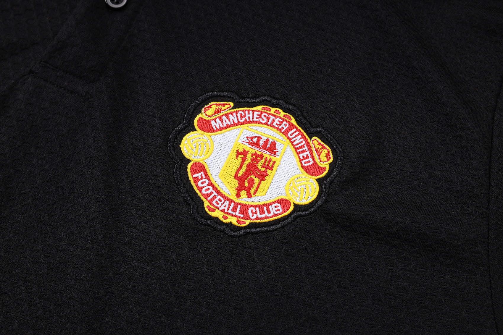 Manchester United Training Kit (Polo+Pants) Black 2025/26