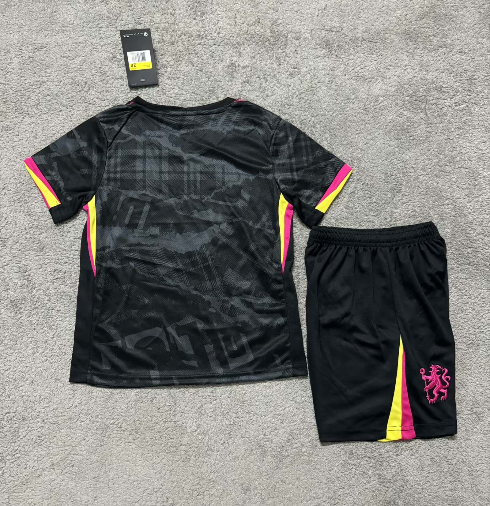 Chelsea Football Jersey Third Away Kids Kit Jersey+Shorts 2024/25