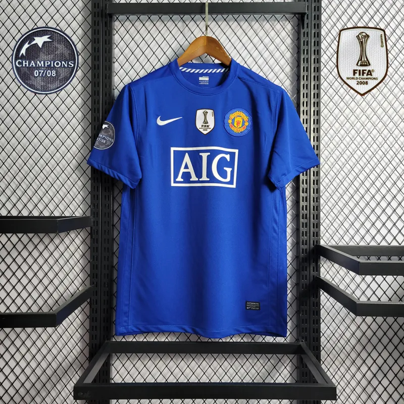 Manchester United Retro Home Football Jersey Shirt 2008/09