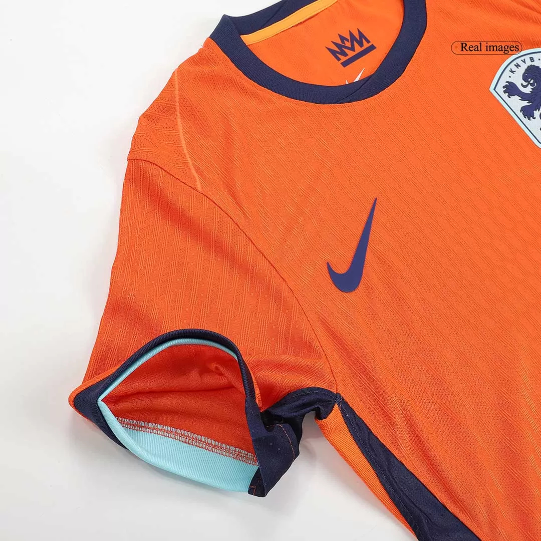 Netherlands Authentic Soccer Jersey Home Shirt EURO 2024