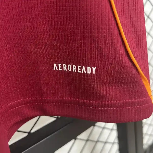 Roma Soccer Jersey Home Custom Shirt 2025/26