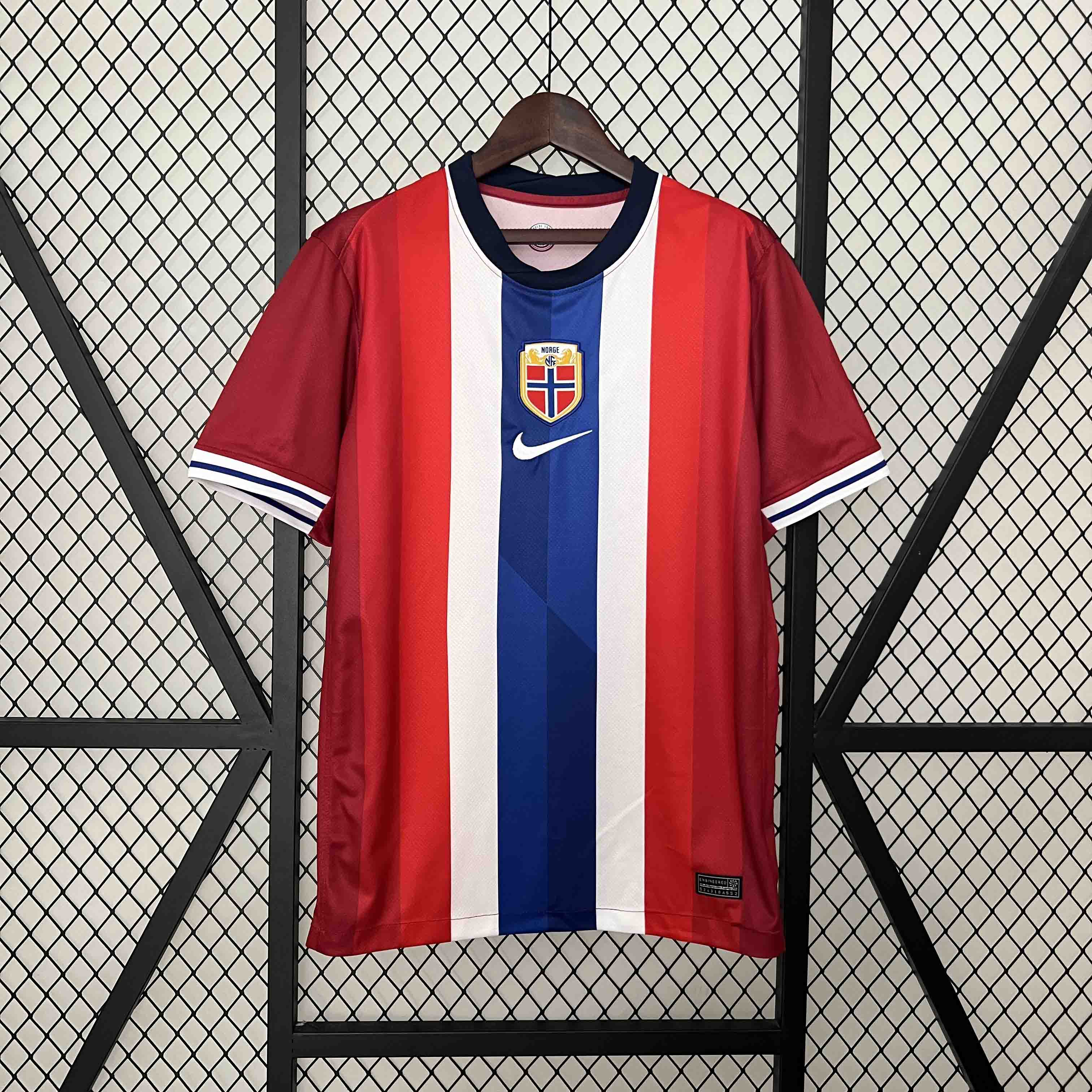 Norway Soccer Jersey Home Custom Shirt 2024