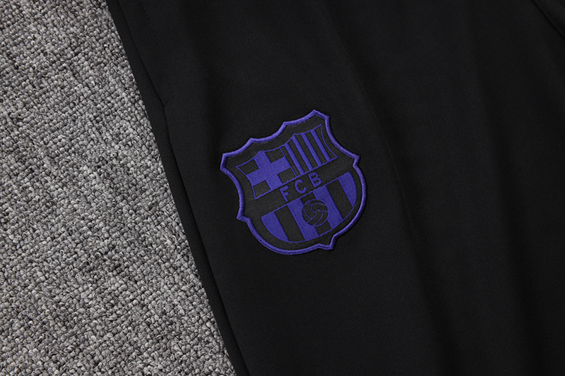 Barcelona Training Kit (Sweatshirt+Pants) Black 2025/26