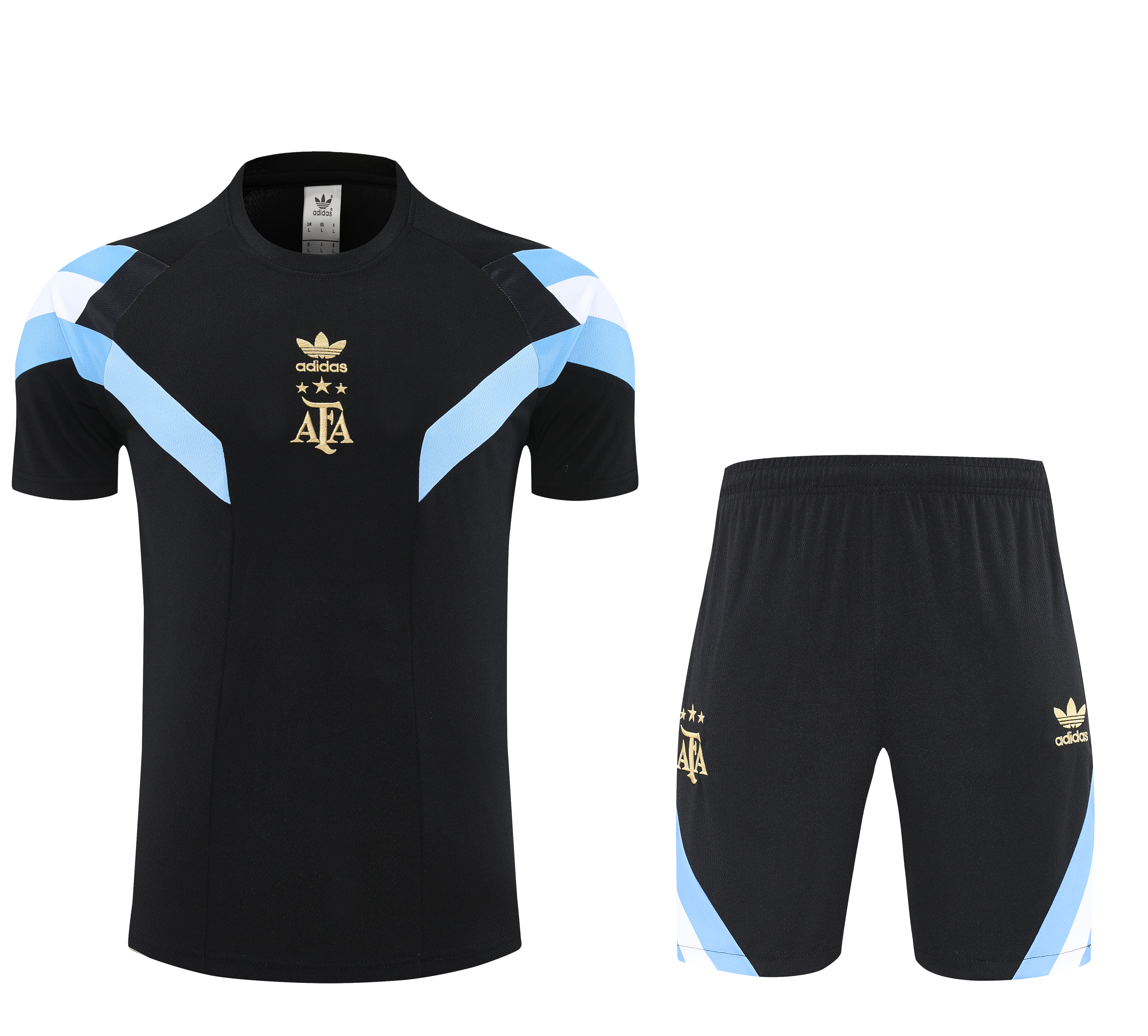 Argentina Training Jersey Kit Black 2025