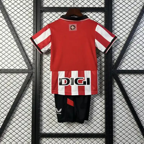 Athletic Club de Bilbao Soccer Jersey Homee Kids Kit Jersey+Shorts 2025/26