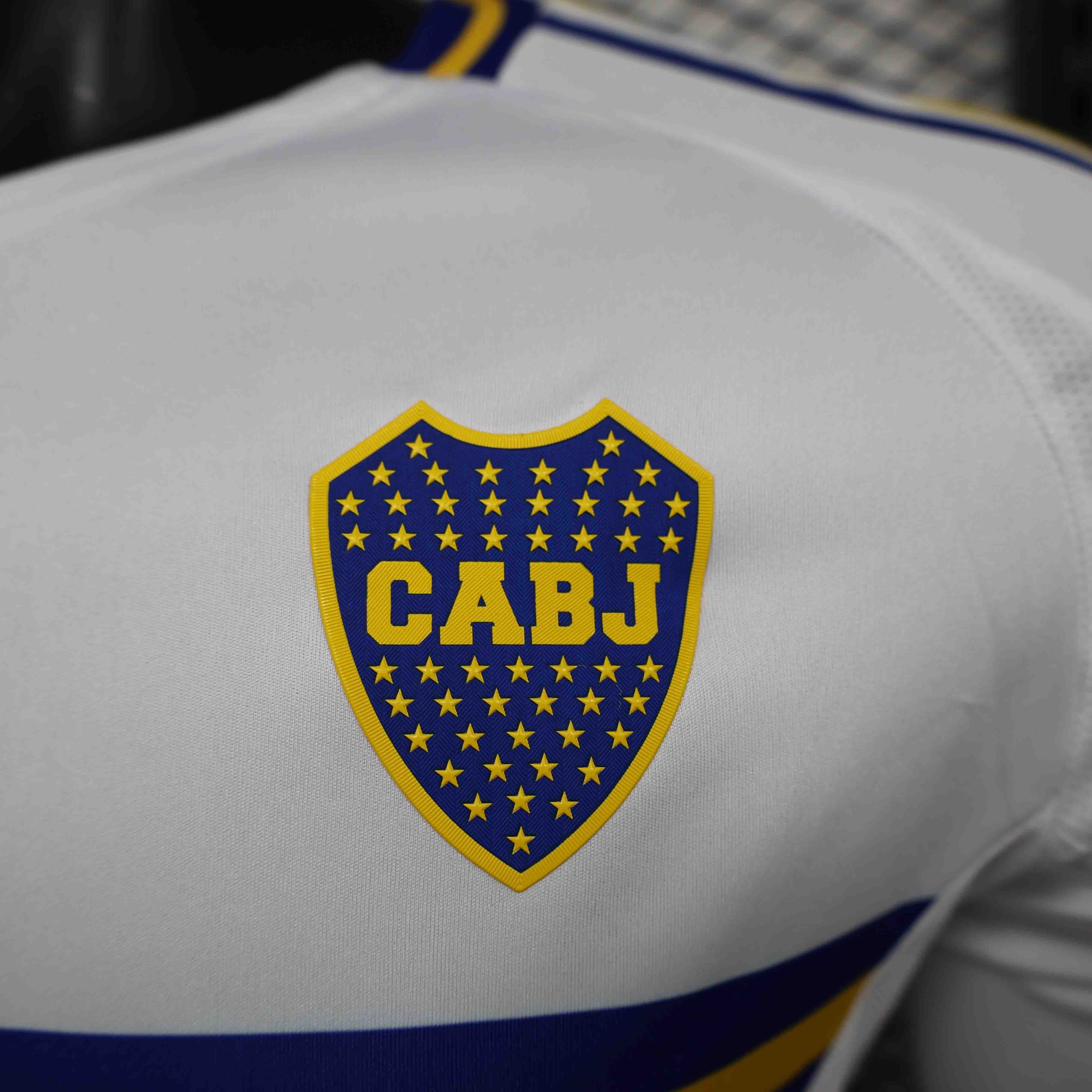 Boca Juniors Authentic Soccer Jersey Away Long Sleeve Shirt 2024/25