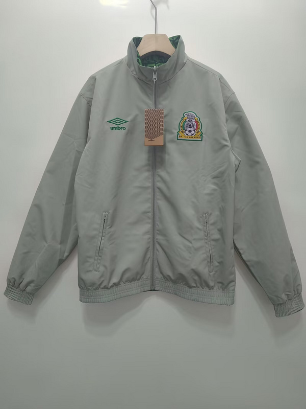 Mexico Retro Reversible Double-Sides Windbreaker Jacket 1994