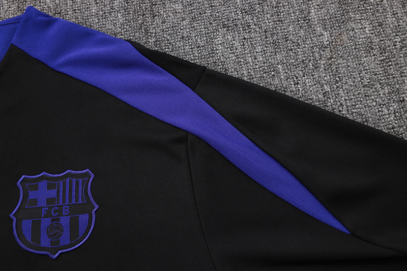 Barcelona Training Kit (Sweatshirt+Pants) Black 2025/26