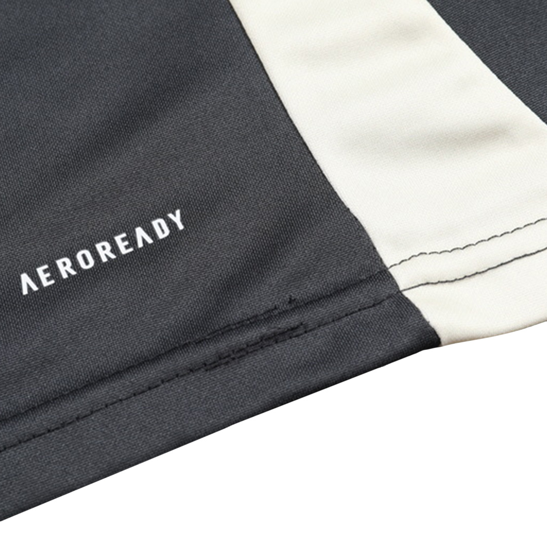 Manchester United 1/2 Zipper Sweat Kit (Top+Pants) Black 2024/25