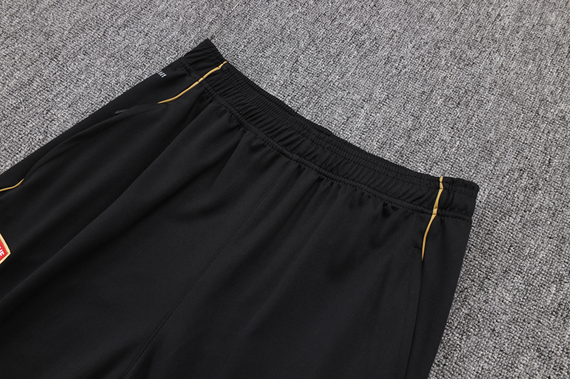 Olympique Lyonnais Training Kit (Sweatshirt+Pants) Black 2025/26