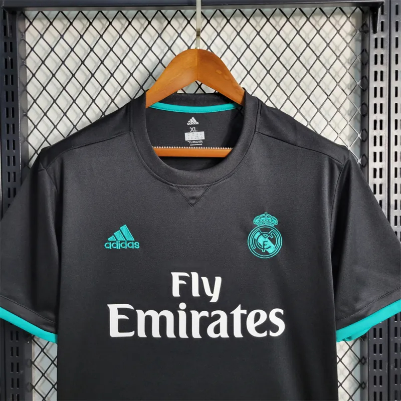 Real Madrid Retro Jersey Away Soccer Shirt 2017/18