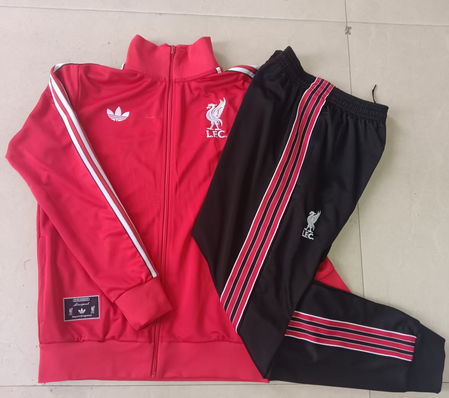 Kids Liverpool Training Kit (Jacket+Pants) Red 2025/26
