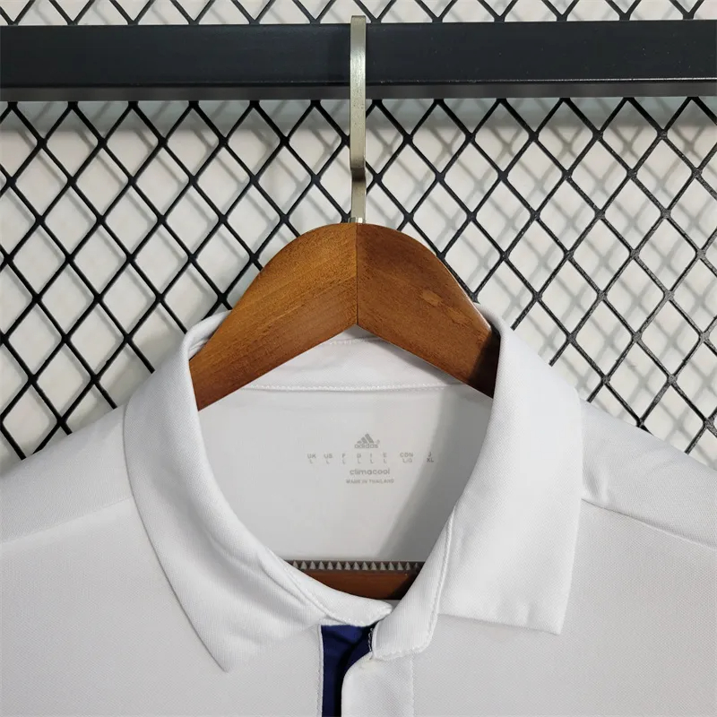 Real Madrid Retro Jersey Home Long Sleeve Soccer Shirt 2016/17