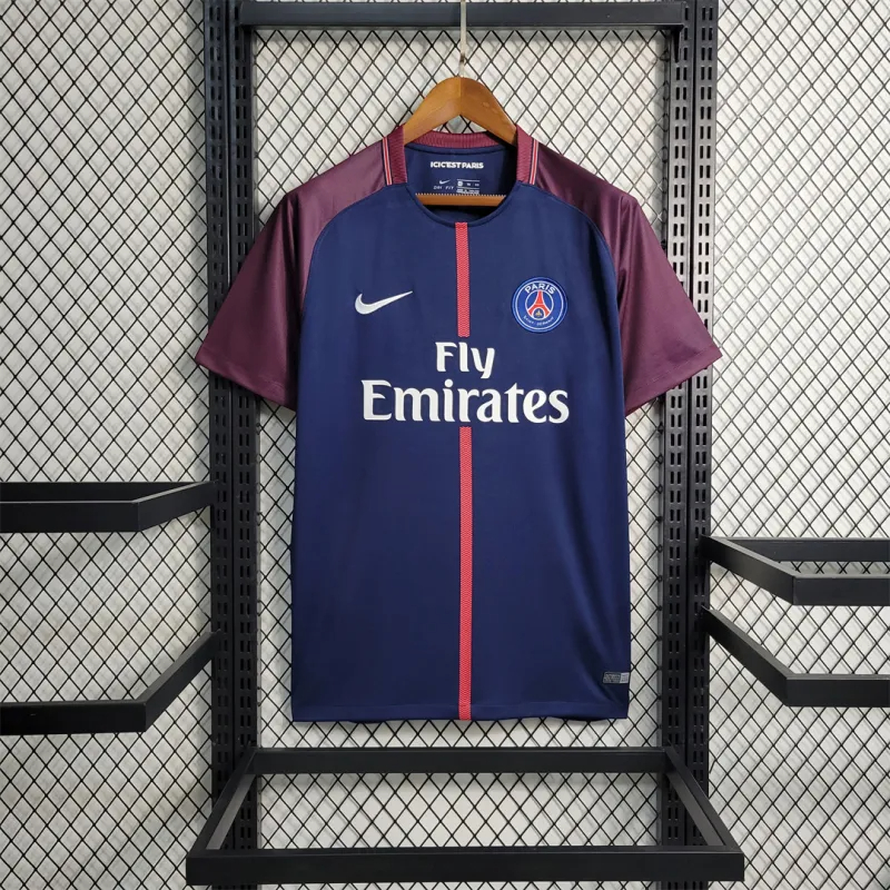 PSG Retro Jersey Home Soccer Shirt 2017/18