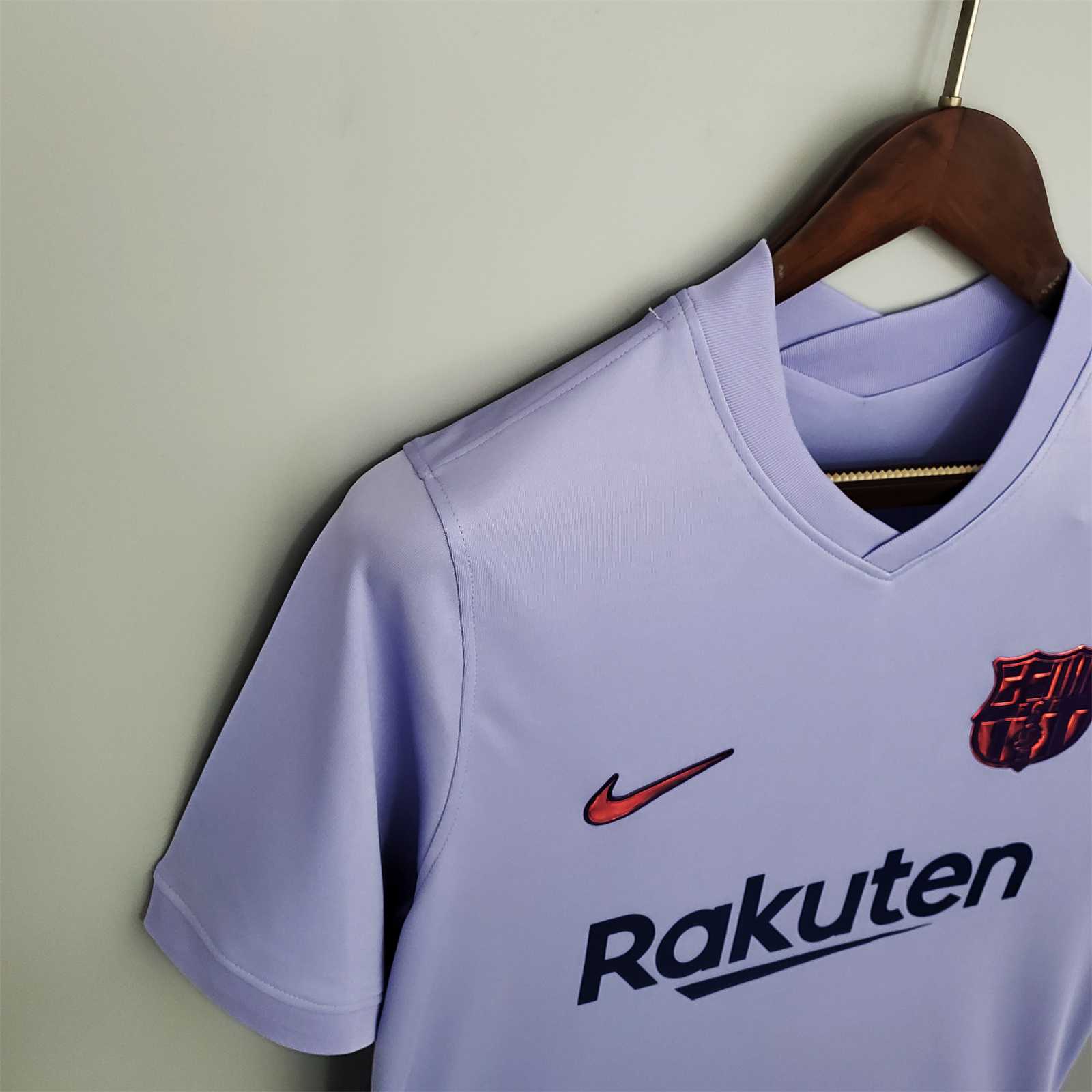 Barcelona Retro Jersey Away Soccer Shirt 2021/22