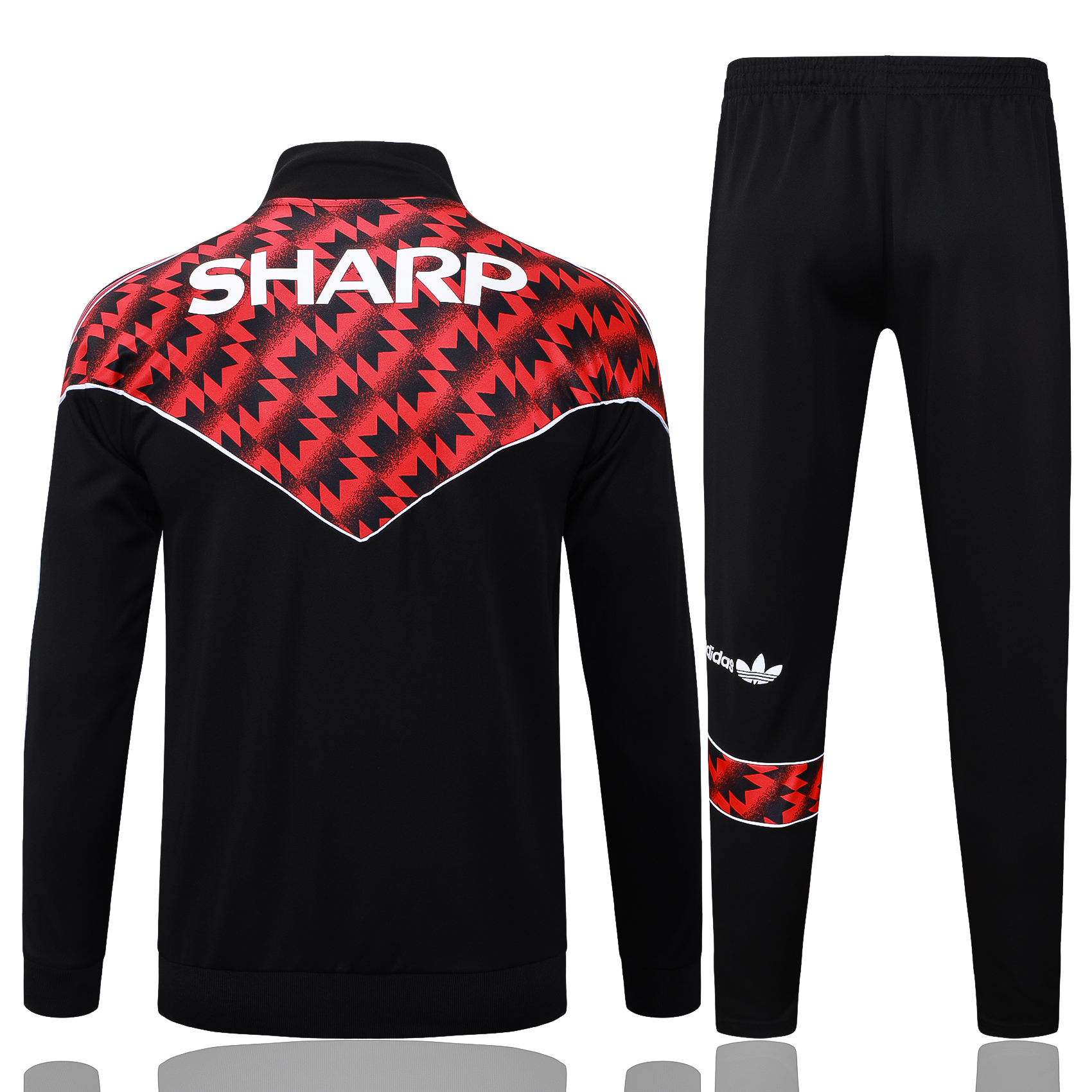 Manchester United Training Kit (Jacket+Pants) Black 2025/26