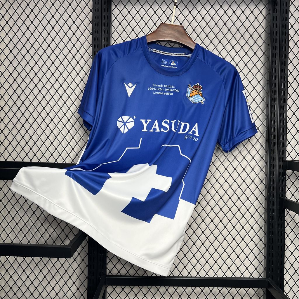Real Sociedad Soccer Jersey Special Edition Custom Shirt 2024/25