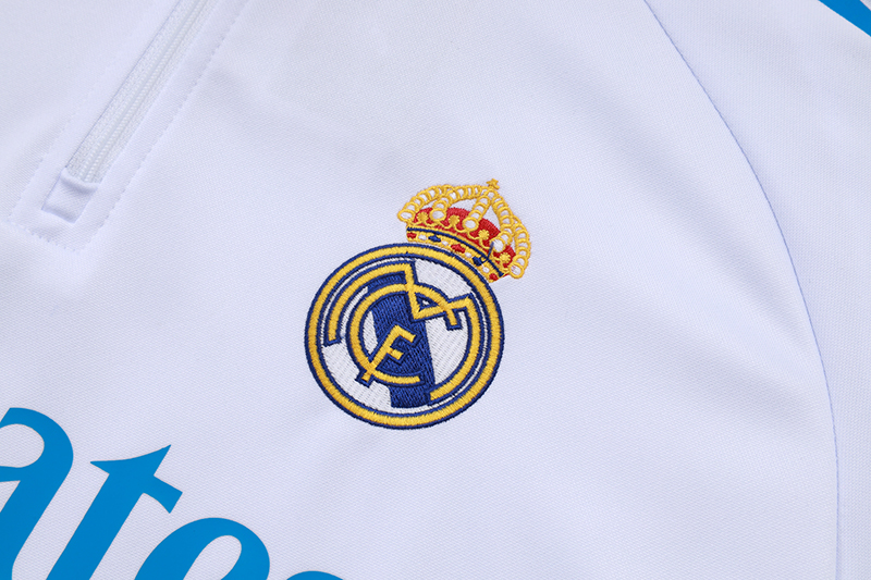 Real Madrid Training Kit (Sweatshirt+Pants) White 2025/26