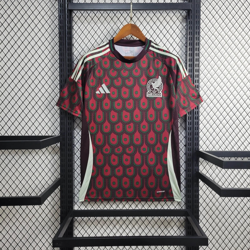 Mexico Soccer Jersey Home Custom Shirt Copa America 2024