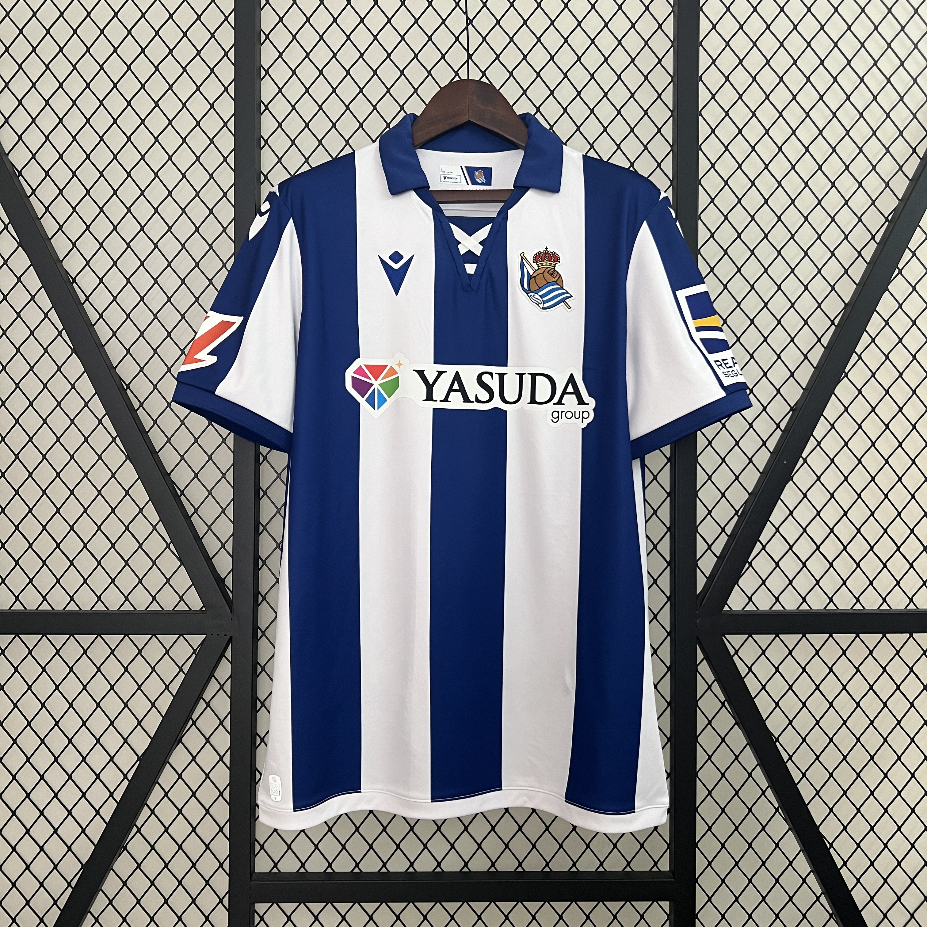 Real Sociedad Soccer Jersey Home Custom Shirt 2024/25