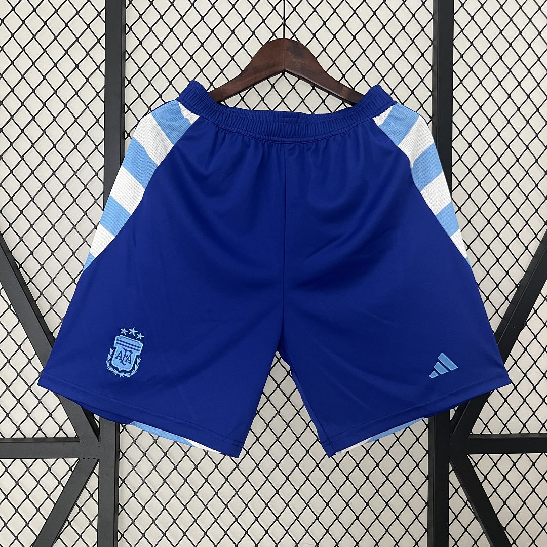 Argentina Soccer Jersey Away Shorts 2024