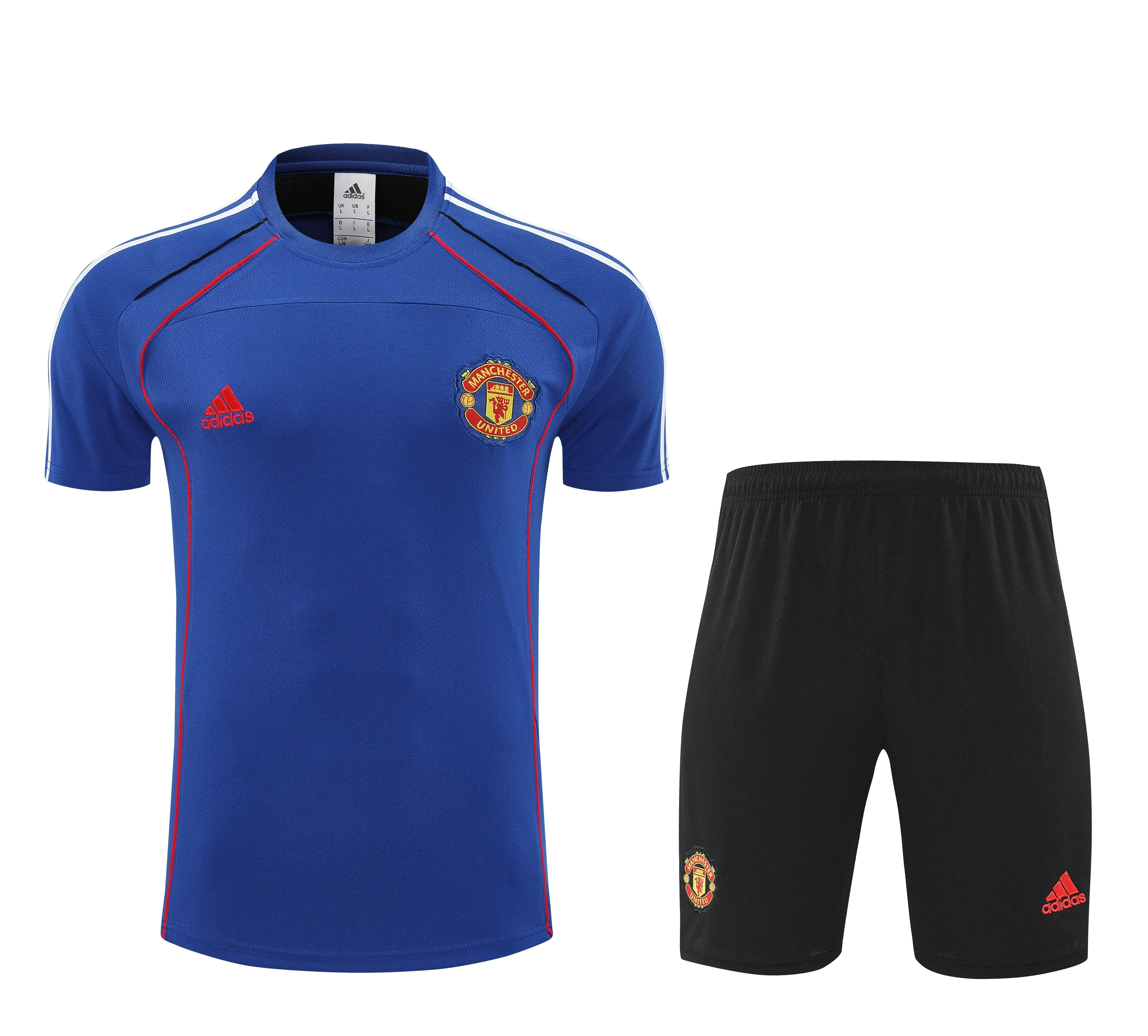 Manchester United Training Jersey Kit Blue 2025/26