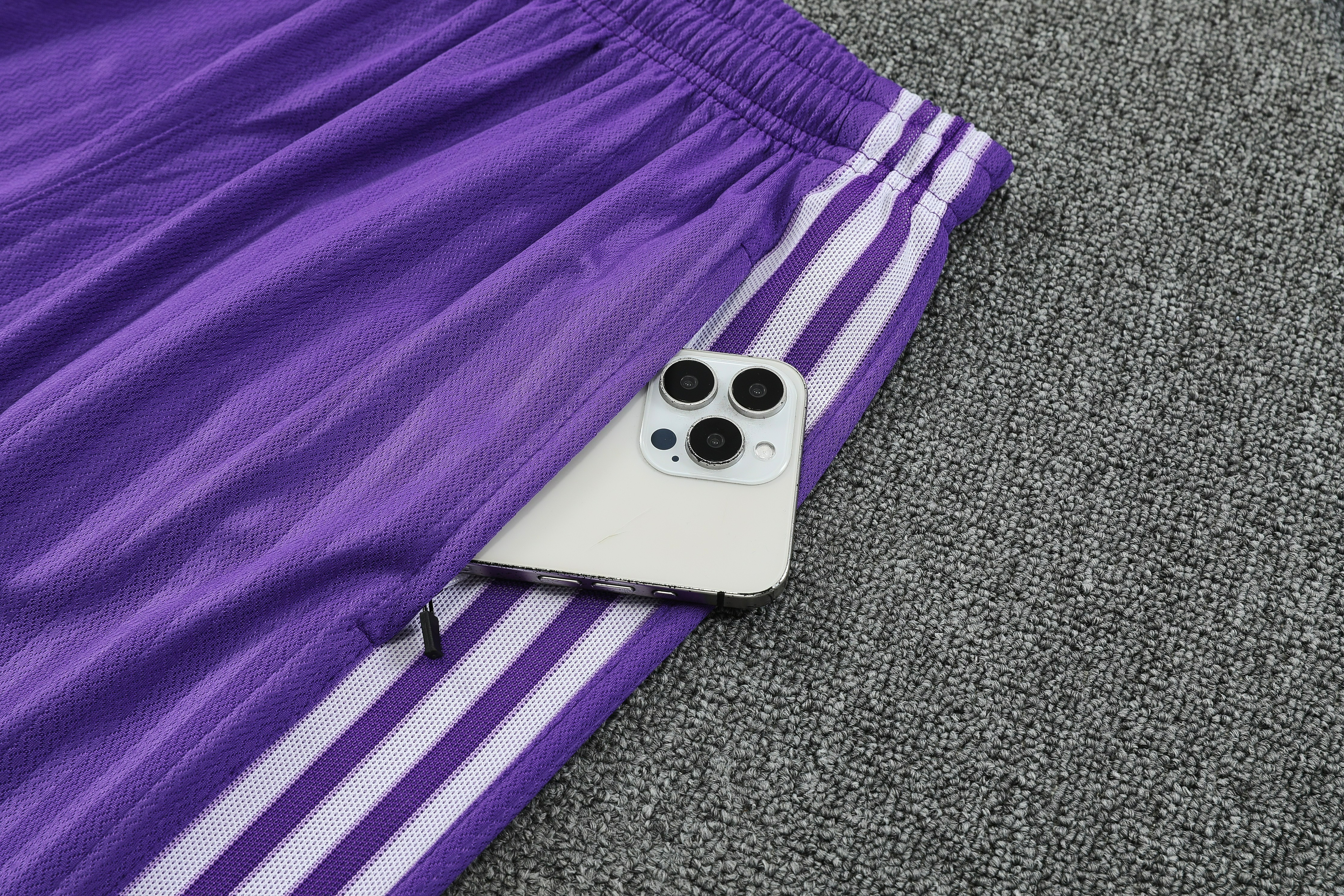 Real Madrid Training Jersey Kit White&Purple 2025/26