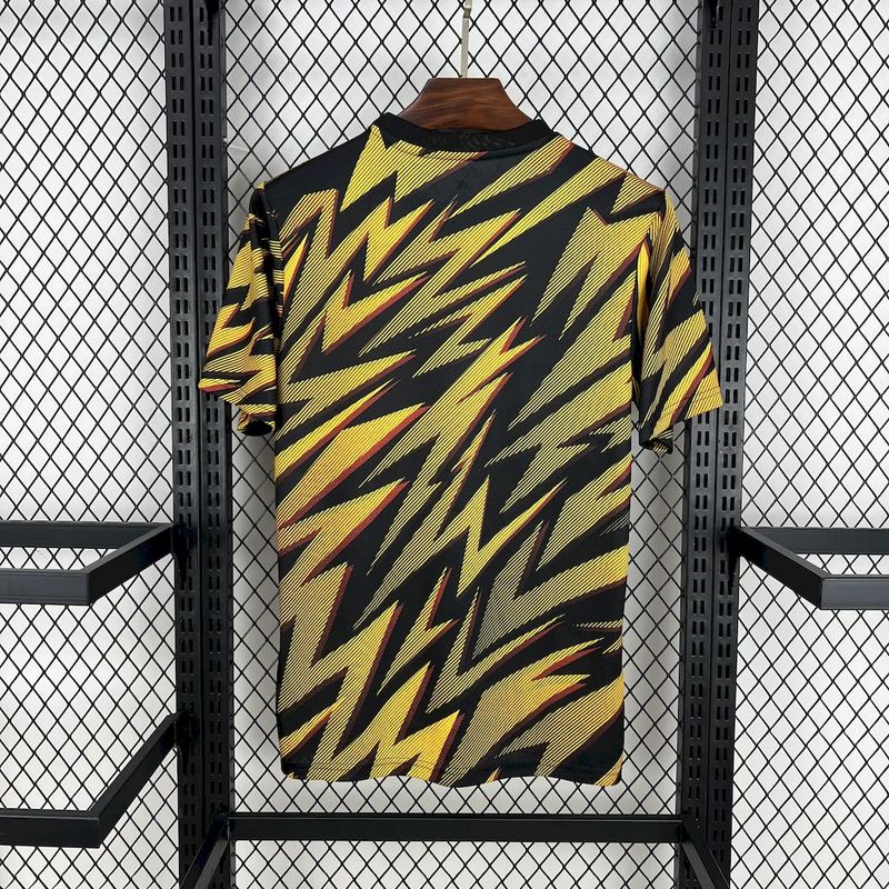 Roma Soccer Jersey Pre-Match Custom Shirt 2025/26