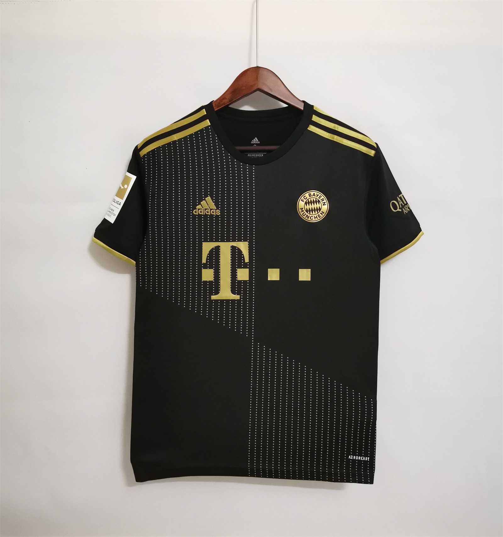 Bayern Munich Retro Jersey Away Soccer Shirt 2021/22