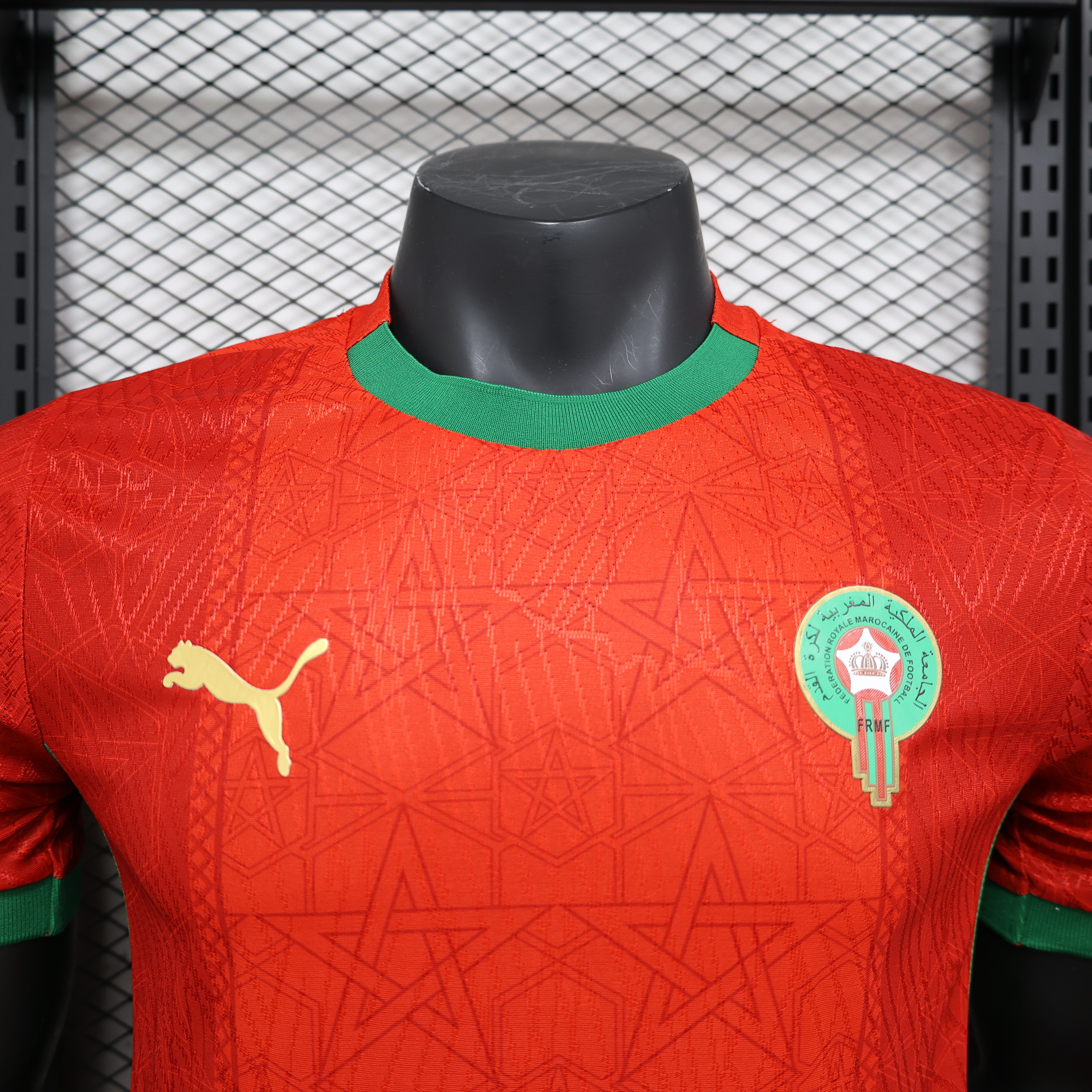 Morocco Authentic Soccer Jersey Home Shirt 2024-25