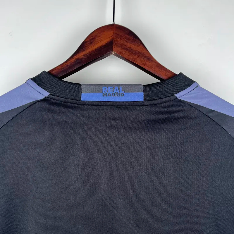 Real Madrid Retro Jersey Third Away Long Sleeve Soccer Shirt 2016/17