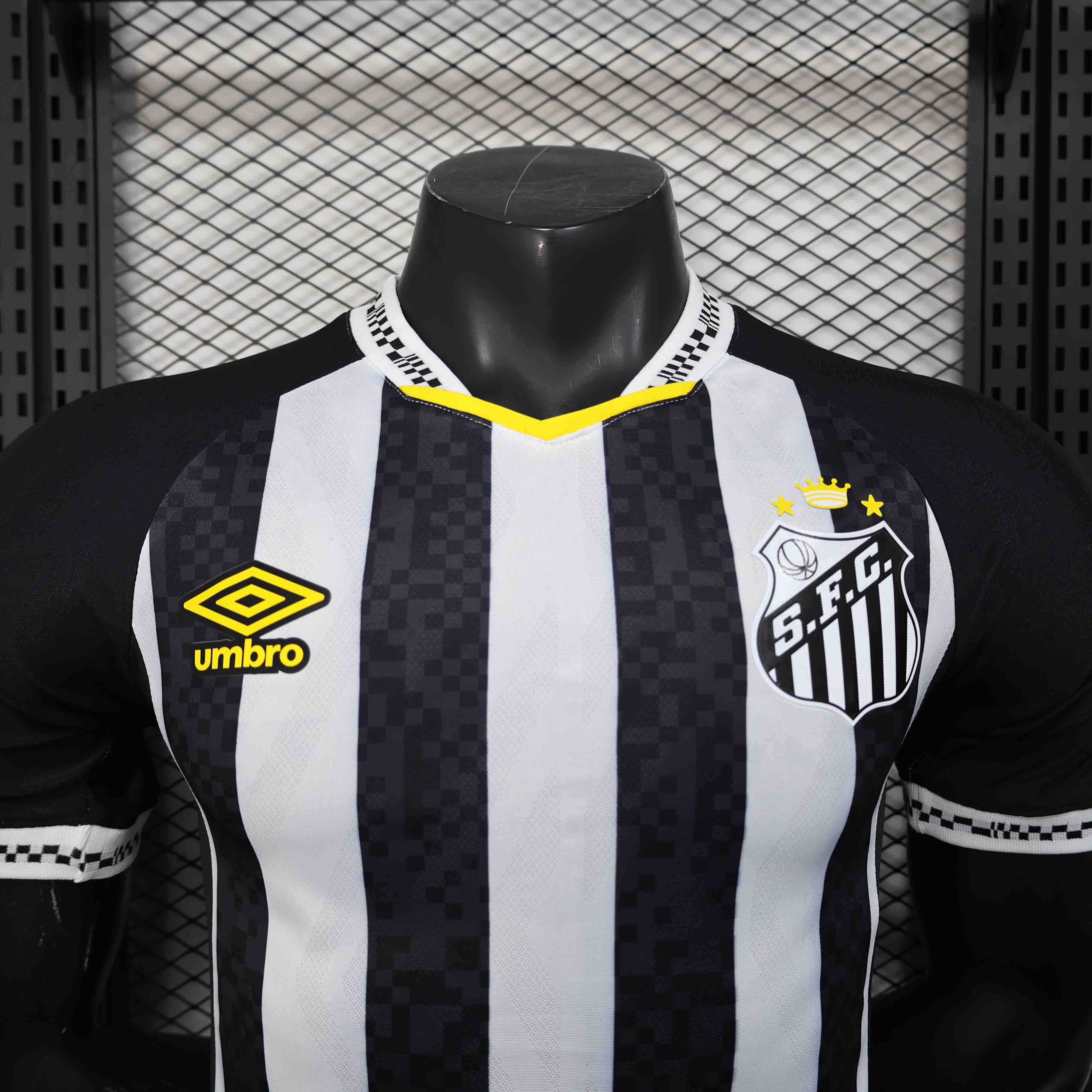 Santos FC Authentic Soccer Jersey Away Shirt 2025