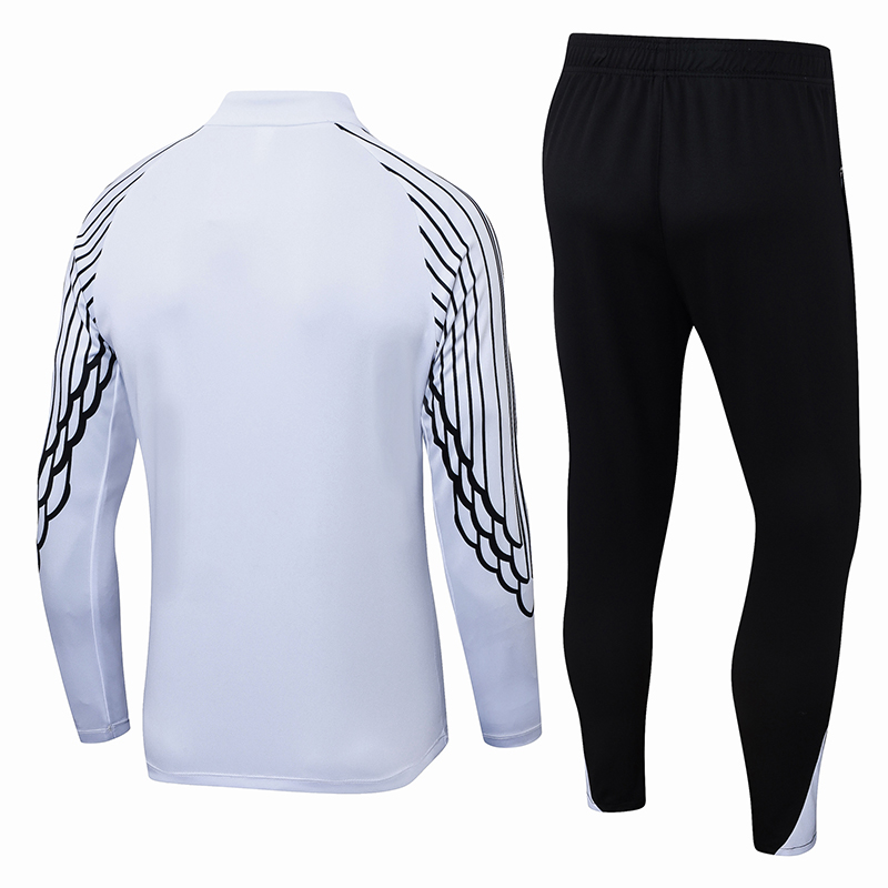 Kids PSG Training Kit (Sweatshirt+Pants) White 2025/26